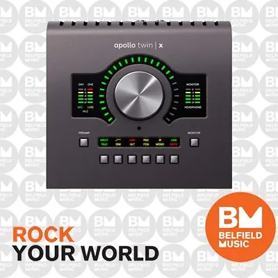 Universal Audio UA Apollo Twin X Duo Audio Interface - Heritage Edition - BM • $2179