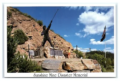Postcard Sunshine Mine Disaster Memorial Idaho ID K22 • £2.84