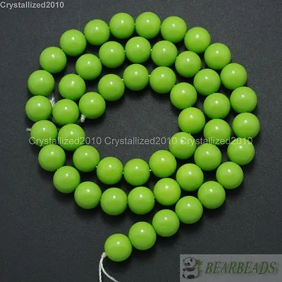 Top Czech Opaque Coated Glass Pearl Round Beads 4mm 6mm 8mm 10mm 12mm 14mm 16'' • $2.36