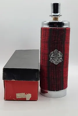 Novelty Plaid Liquor Dispenser W/ Music Box Plays 'How Dry I Am' Made In JAPAN • $19.99