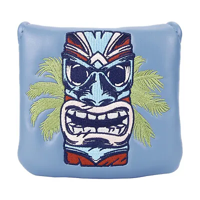 Studio Crafted Hawaii Tiki Golf Putter Headcover Mallet Magnetic Closure • $23.99