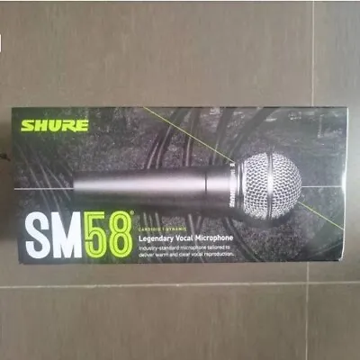 Microphone SM58-LC Vocal Dynamic With Stand Shure Adapter Carrying Case US New • $34.99