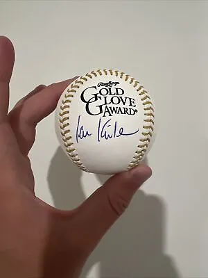 Ian Kinsler Signed Official Major League Gold Glove Baseball • $85