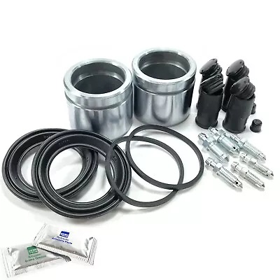 2x Front Caliper Rebuild Repair Kit Piston Fits: Bmw E36 E46 M3 90-06 Scr0006ax2 • $60.91