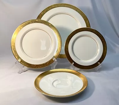 Mikasa Harrow China 4 Piece Place Setting (no Cup) In Plastic Sleeves Excellent • $29.95