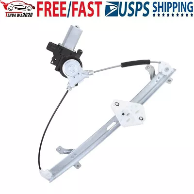 Power Window Regulator W/Motor Front LH Driver Side For 03-07 Honda Accord Sedan • $37.99