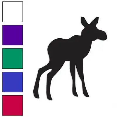 Baby Moose Vinyl Decal Sticker Multiple Colors & Sizes #82 • $23.95