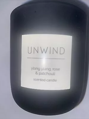 Unwinded Ylang Ylang Rose And Patchouli Scented Candle 200 G Luxury Beautiful • £10