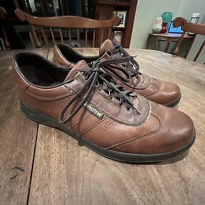 Mephisto Runoff Air Jet System Brown Leather Mens Sz 13 Shoes • $51.50