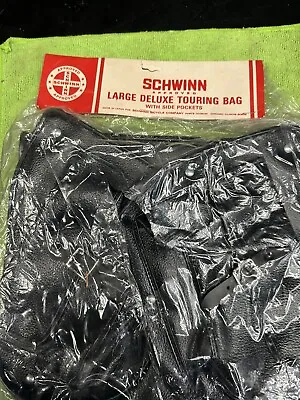 Nos Vintage Schwinn Deluxe Touring Bag Metal Logo Unused Open Package Japan • $39.99