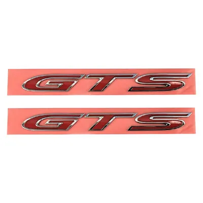 Genuine HSV Side Badge GTS Red With Chrome Rim For VF GENF GENF2 GTS Pair • $339