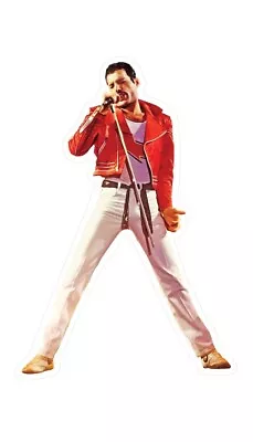 Freddie Mercury Queen Vinyl Sticker Decal 3 X5  USA • $4.99
