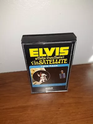 ELVIS PRESLEY Aloha From Hawaii Via Satellite RCA Cassette Tape CPK2-2642 • $3.99