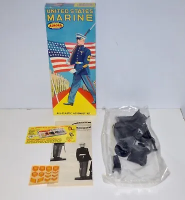 Rare Vintage 1950s Aurora United States Marine Plastic Model Kit Mint In Box • $235