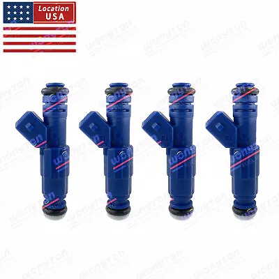 Set 4 Upgrade Bosc* EV6 Fuel Injectors 0280156013 For BMW Ford Dodge Audi I4 • $73.04