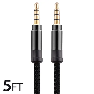 Aux Cord 3.5mm Male To Male Auxiliary Audio Cable For Car Headphone IPhone 4 5 6 • $3.49