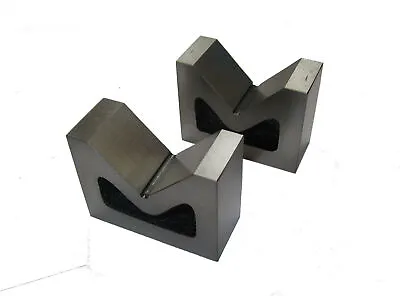 Vee Blocks 1-1/4  X 2-3/4  X 2-3/8  Matched Pair V Blocks Rdgtools • £39.50