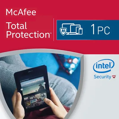 McAfee Total Protection 2024 1 PC 36 Months License Antivirus 3 Years 2023 AU • $29.99