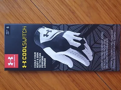 Under Armour Mens Iso-Chill Tour Left Hand Golf Glove UA Cabretta Leather • £10