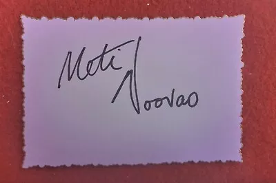 $8 • Buy Nrl Rugby League Player Meti  Noovao Hand Signed Place Card 