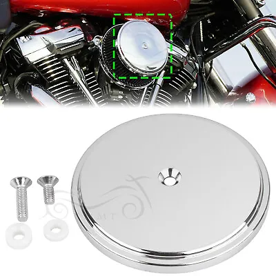 $37.98 • Buy CNC Chrome Stage 1 Air Cleaner Outer Cover For Big Sucker Dyna Sportster FLHT FL