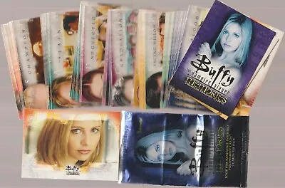 Buffy The Vampire Slayer Memories 2006 Trading Base Card Set 90 Cards • $15