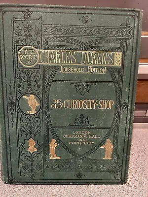 £9.99 • Buy Charles Dickens - The Curiosity Shop, Household Edition Chapman & Hall, Hardback