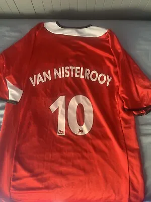 2000-02 Manchester United Home Shirt Van Nistelrooy #10 | Very Good | XXL • $45.63