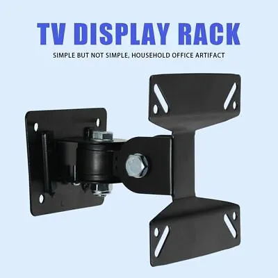 Tilt & Swivel Ultra Slim TV Wall Bracket Mount LED For 14 16 19 20 22 26 Inch TV • £7.90