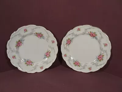 £14 • Buy Royal Albert Tranquility Pattern, A Pair Of  Dessert/cheese Plates 1st Quality  