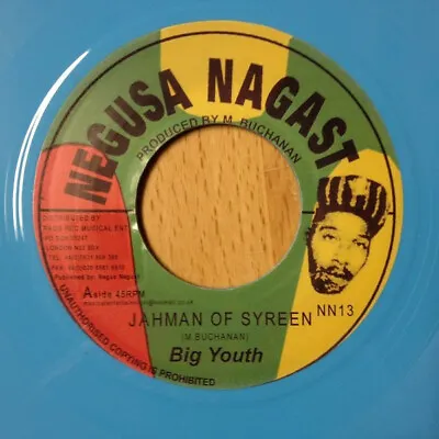 £11.99 • Buy Big Youth - Jahman Of Syreen / Hotter Fire (7 , Single, Blu)