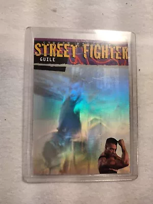 STREET FIGHTER MOVIE (Upper Deck 1994) HOLOGRAM CARD #LE1 JEAN-CLAUDE VAN DAMME • £85.81