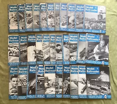 Lot Of 32 Model Railroader Magazines 1949 1950 1951 1952 & 1953 • $150