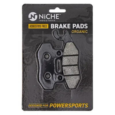 NICHE Brake Pad Set For Kawasaki Z400 Ninja 250R 300 KLR650 Front Rear Organic • $14.95