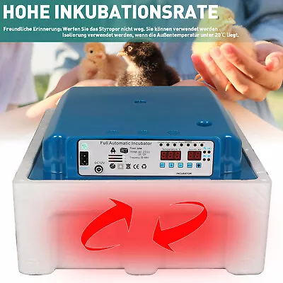 16/36 Egg Incubator Egg Automatic Turning Incubator Brooding Machine Chicken Egg • £44.22