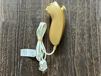 Club Nintendo Official Gold Golden Wii Nunchuk Nunchuck RVL-004 JPN | US SELLER • $44.99