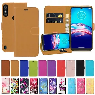 £2.99 • Buy Leather Wallet Book Flip Case For Motorola Moto G8 Power Lite E5 E6 G8 G9 Play 