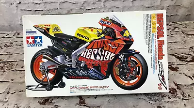 Tamiya Repsol Honda Valencia RC211V '03  1:12 Scale Motorcycle Plastic Model Kit • £65