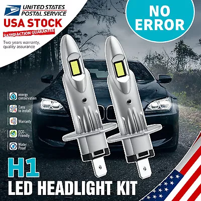 2X For 2003-2006 Dodge Sprinter 2500 LED H1 20000LM Headlight Bulbs 6000K 24V • $16.29