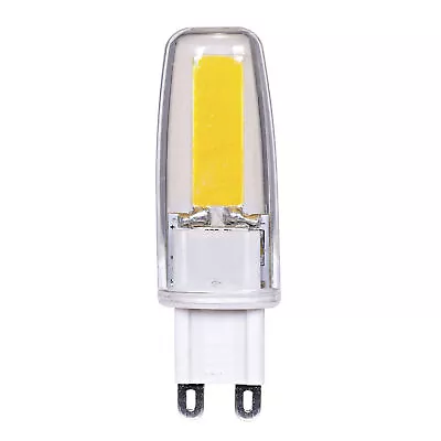 Satco S29548 LED Bulb 120V 130V 4W T4 2-Pin JCD G9 Base Clear 3000K Warm White • $10