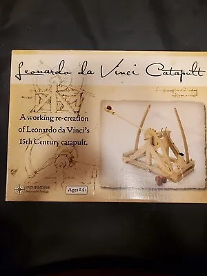 NEW Leonardo Da Vinci Catapult Wooden Construction Craft Kit-Pathfinders Design • $29.99