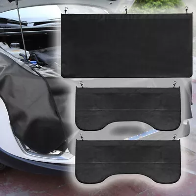 3PCS Automotive Magnetic Fender Cover Car Mechanics Work Mat Mud Guard Protector • $31.99