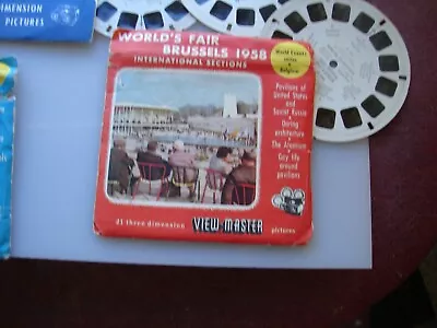 A B & C World's Fair Brussels Gay Belgium 1958 View-master • $7.99