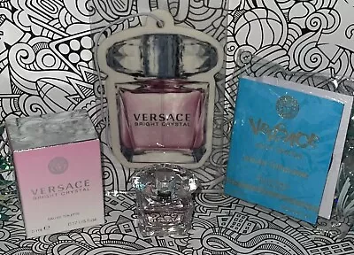 Versace Bright Crystal Perfume Bundle • $25