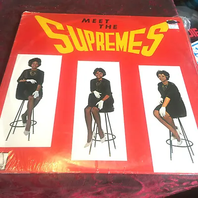 Meet The Supremes - Viny Lp 1963/80's Reissue - Mint - In Shrink Pic Cov Rare  • $89.99