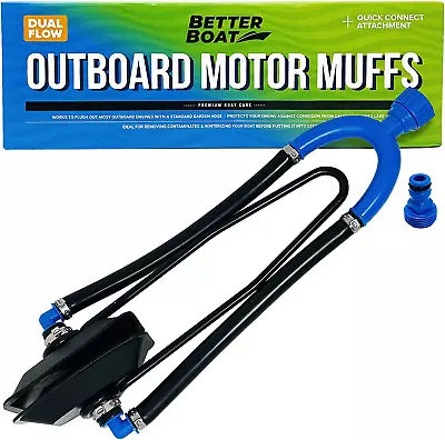 $29.91 • Buy Boat Motor Muffs Outboard Motor Muffs And Inboard I/O Ear Flusher Motor Flush Wa