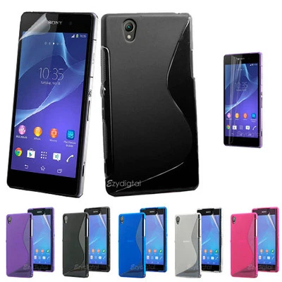 $3.99 • Buy S Curved Gel Case F Sony Ericsson Xperia Z3 Z4 Z5