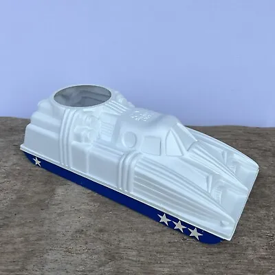 Vintage Burger Chef Fun Meal Starchaser Plastic White Car • $22.32