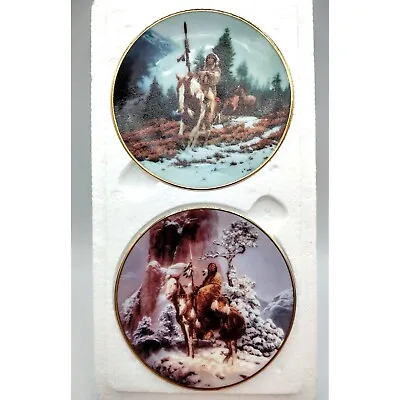 Mystic Warrior Mini Plate Hamilton Collection Windrider Chuck Ren 1997 Vintage • $27.99