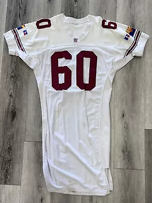 Vintage Arizona Cardinals Game Worn Jersey #60 Phoenix 90s Russell Pro Cut VTG • $200